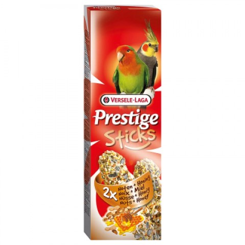 Poslastice za ptice Versele-Laga Stick Big Parakeets Nuts & Honey 140gr